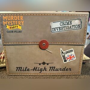 Murder Mystery Crime Investigation game